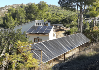 2020 Fotovoltaik, Inselanlage, Lliber