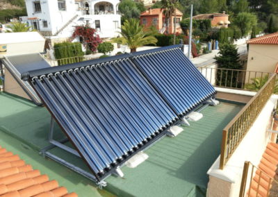 2016 Thermal Solar energy, regulated system, Alcalalí