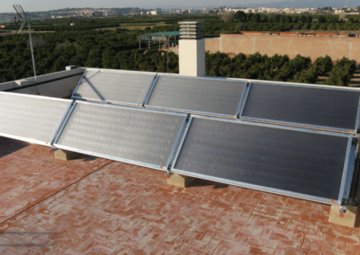 2012 thermal solar energy for hot water, heating and pool heating, Valencia