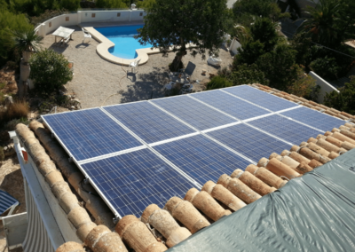 2013 Fotovoltaik, autoconsumo, Benissa