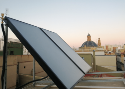2019 Thermal Solar energy, regulated system, Valencia